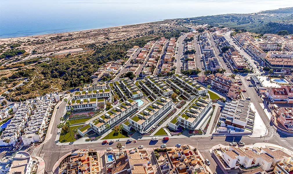REF00335 Apartamenty w Gran Alacant na wybrzeżu Costa Blanca w Hiszpanii.