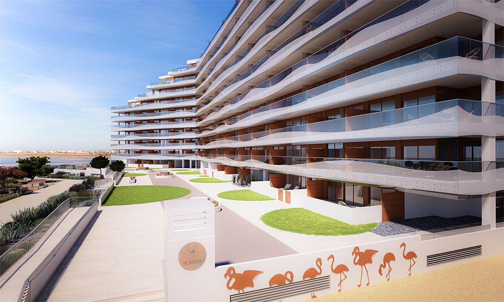 REF00322 Apartamenty w pierwszej lini zabudowy w La Manga, Costa Blanca, Hiszpania.