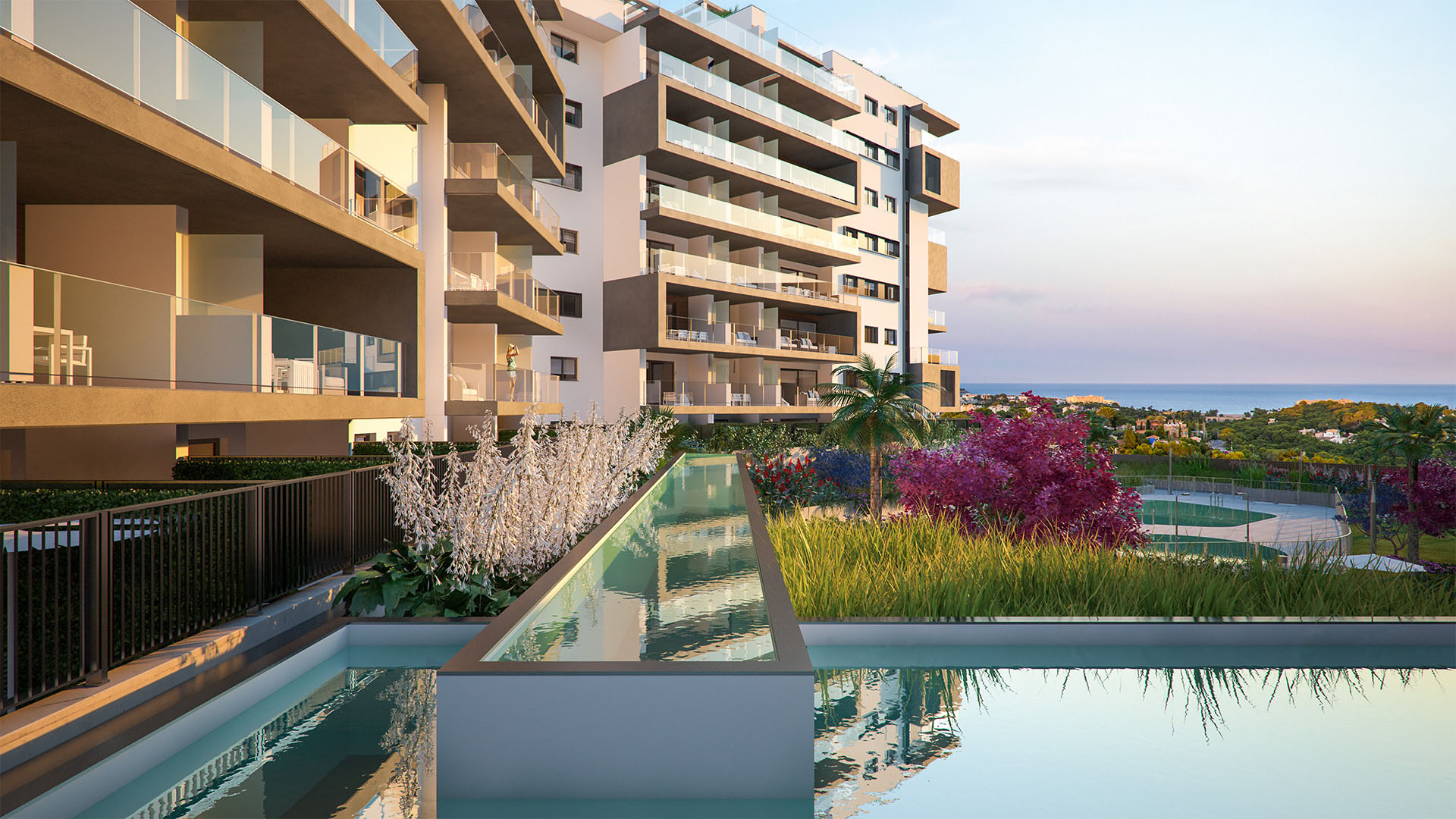 REF00464 Nowe apartamenty oraz wille w Campoamor na wybrzeżu Costa Blanca w Hiszpanii.